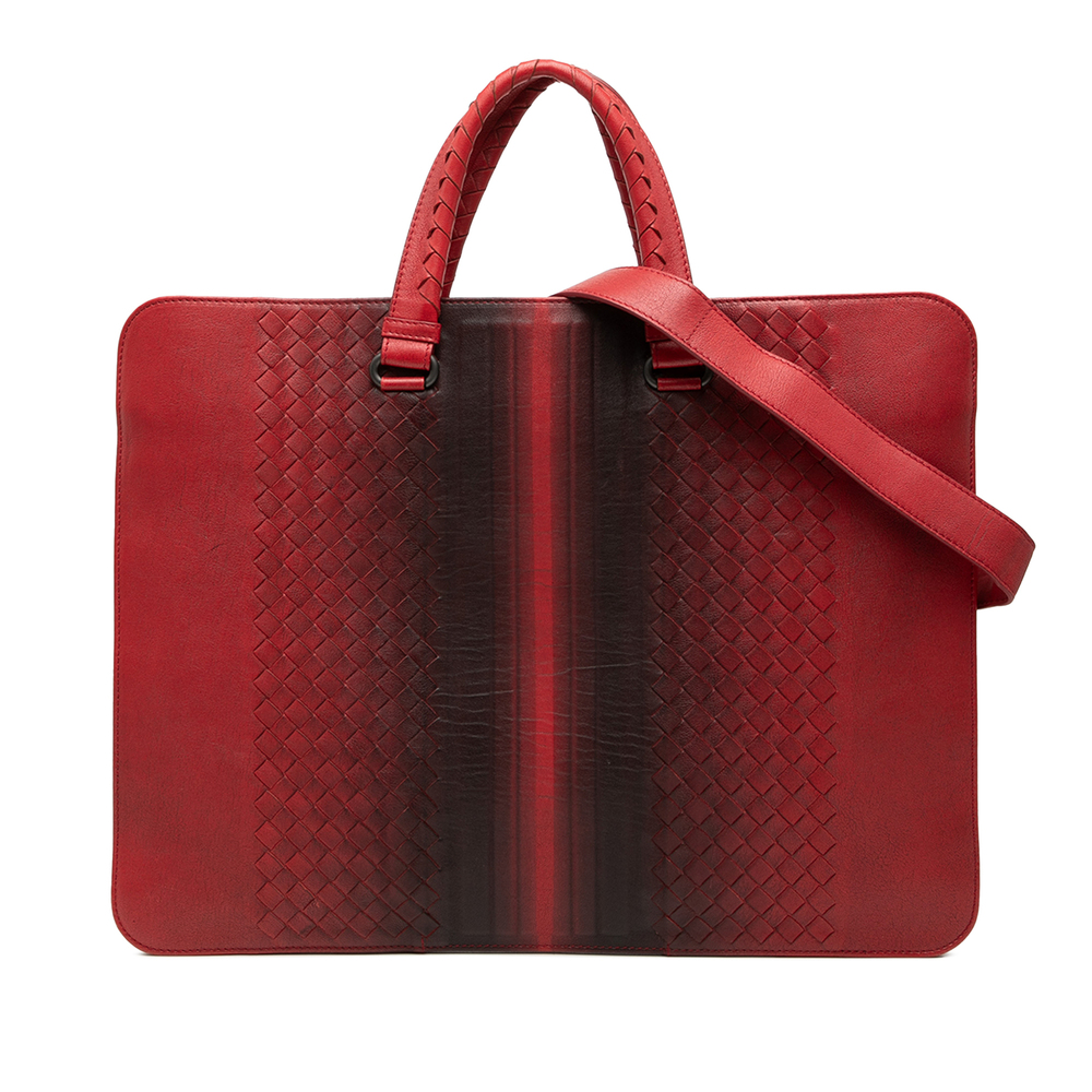 Pre-Loved Bottega Veneta Nappa Intrecciato Briefcase